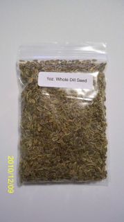 Whole Dill Seed   1oz. Bulk Spice   Cooking Spice