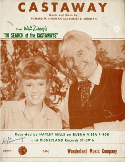 Glynis Johns Dermot Walsh 1949 Movie Third Time Lucky UK Sheet Music