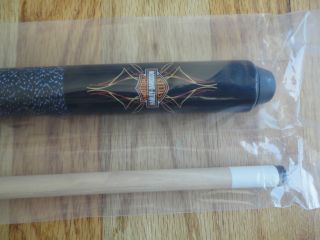 Harley Davidson McDermott HD38 Pool cue New Very Collectable