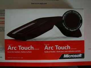  Microsoft Wireless Mobile Mouse Arc Touch Comfort Mice Open Box