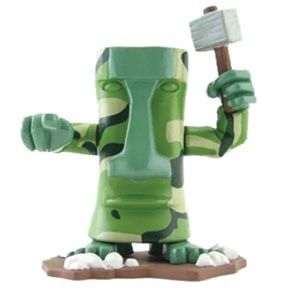 Idolz Toys Gruntor 3 inch Moai Tiki Figure Designer Toy