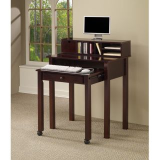 This nesting computer desk is a perfect solution for small spaces.