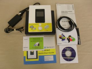 Sony DVDirect VRD MC3 Portable DVD Player Video Recordable DVD Drive