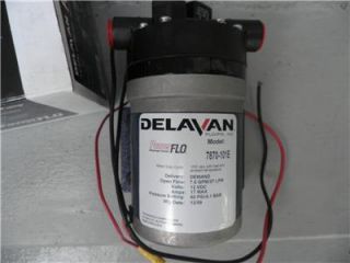 Delavan PowerFlo Fat Boy Diaphragm Water Pump 12V Up to 150 PSI 7 GPM