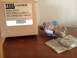  Teel Carbonator Gear Pump 2P383A