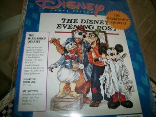 Disney Cross Stitch The Barbershop Quartet