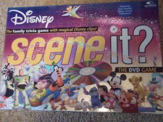 DISNEY SCENE IT? FAMILY DVD GAME features Pixar characters 2004