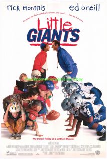 Little Giants Movie Poster Football 27x40 DS Ed ONeill
