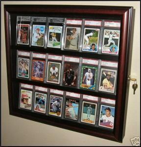 Sports Card Display Case 18 Card Case Free Shipping