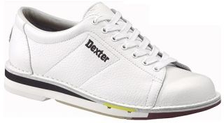New Dexter Mens SST 1 Bowling Shoes White Leather LH Left Hand Size