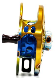 New 2012 Abel Super 5N Fly Reel DeYoung Flank Ported Frame w $100 Fly