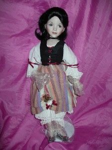 diana effner snow white porcelain doll ashton drake nib