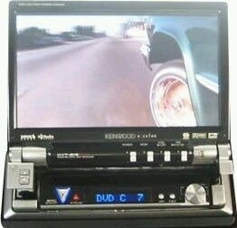 Kenwood Excelon KVT 815 DVD Stereo Indash Car Audio TV Screen 7 Inch