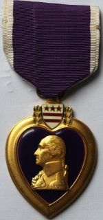 Purple Heart Dennis J Armstrong Korean War USMC