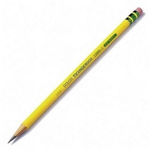 Dixon Ticonderoga 1388 1 Wood Case Pencil 1 Pencil Grade Yellow Barrel