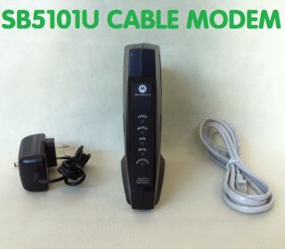 SB5101U Motorola Surfboard Cable Modem Docsis 2 0 SB5101U Modem