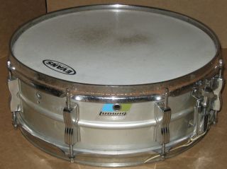 Ludwig 1970s Acrolite Snare Drum 14 x 5 Used Condition JP2