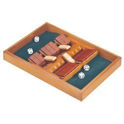 Shut The Box 9 Tile Number Dice Game Double Nine 2 Plyr