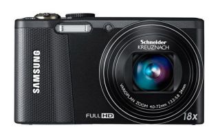 Samsung WB750 12 5 MP Digital Camera 18x Optical Zoom Black