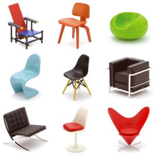 Designers Chair Vol 1 Interior Design Miniature 9 chairs reacJapan