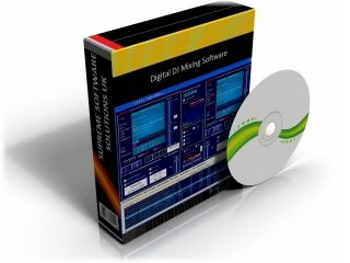 Digital DJ Music Mixer Station Software CD