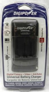 Digipower Digital Camera Video AA AAA Universal Battery Charger New