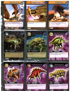 Dinosaur King TCG Card DKTB Page of 9 Earth Tarchia Dacentrurus 2 Foil