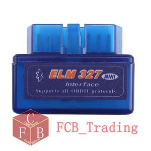 Smallest ELM 327 Bluetooth OBD2 Diagnostic Code Reader OBDII Scan Tool