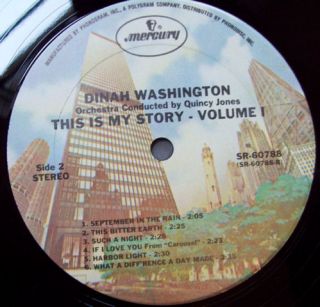 Dinah Washington Golden Hits Volume One SR60788 LP