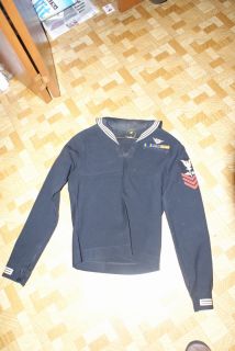 WW 2 US Navy Enlisted Air Crew Jumper and Donald Duck Hat