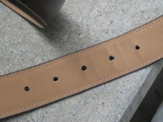 Donald Trump Signature Used Brown Leather Belt 40 100