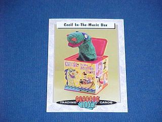 Classic Toys Trading Cards Cecil Dinosaur Music Box