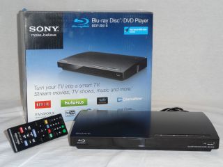 Sony Black Blu Ray Disc DVD Player BDP BX18 618182