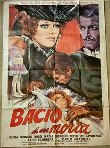 Silvia Dionisio IL BACIO DI UNA MORTE 1974 Org Italian Movie Poster