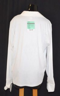 Doncaster Size 1W White Long Sleeve Shirt