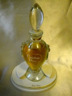 Christian MISS DIOR Perfume Vintage Sealed Baccarat Amphore on Base