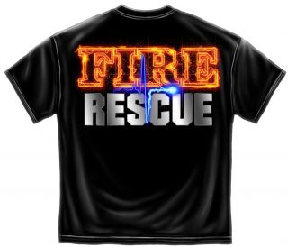 Fire Rescue Firefighter Fireman Snake Public Service T Shirt