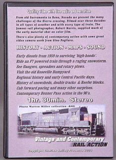 New Charles Smiley DVD SP Donner Pass Thunder Rail Fan