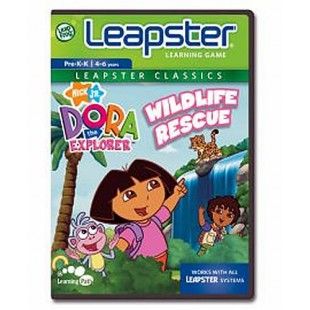 Leapfrog   Leapster Game   Dora the Explorer Wildlife Rescue