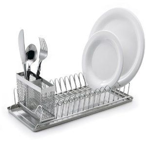 Dish Rack Kitchen Drainer Stainless Holder Sink NEW Racks Dishes
