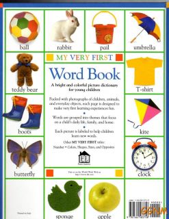 My 1st Word Book Dorling Kindersley Children Series Educational