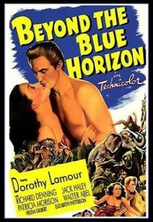  Blue Horizon 1942 DVD Dorothy Lamour Richard Denning Jack Haley