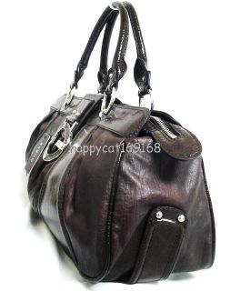 women doris satchel purse handbag brown one size colour brown all are