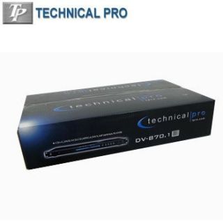 high performance is the very definition of technical pro dvd players
