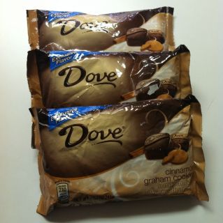 Bags Dove Promises Cinnamon Graham Cookies Milk Chocolate Silky