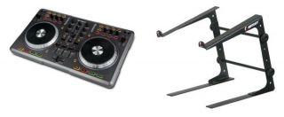  MIXTRACK DJ MIDI Virtual DJ Software Controller + ODYSSEY Pro DJ Stand