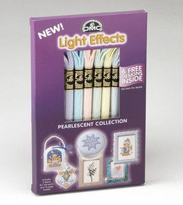 DMC Light Effects Pearlescent Embroidery Floss Pack 6 Skeins