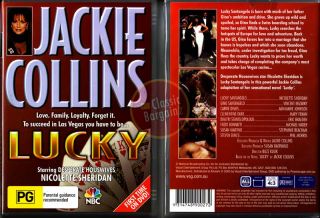 Jackie Collins Lucky New DVD Nicolette Sheridan Las Vegas Casino Drama