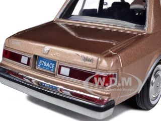 1986 Dodge Diplomat Brown Metallic 1 24 Diecast Car Model by Motormax