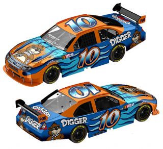 2010 Action 10 Digger NASCAR 1 24 Gold Series Diecast